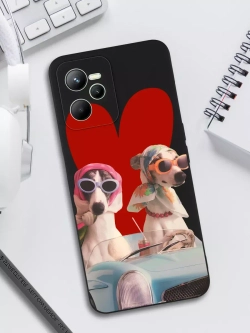 Чехол на Realme С35 с принтом
