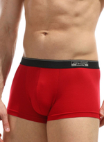 Хлопковые трусы-боксеры с логотипом Jolidon Men на резинке (Размер: XXL) (Цвет: черный)