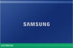 Внешний накопитель Samsung T7 Touch 1TB синий (MU-PC1T0H/WW)