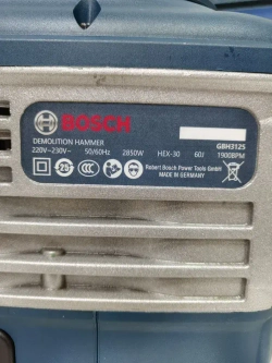 Отбойный молоток 2850 Вт 1900 уд/мин