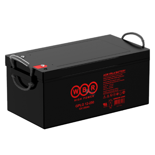 Аккумулятор WBR GPLG 12-250 (GEL)