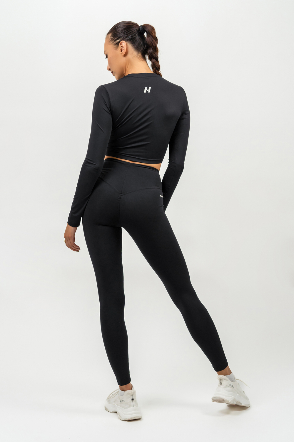 Леггинсы HIGH WAISTED SCRUNCH BUTT LEGGINGS ELEVATED 462 Черные