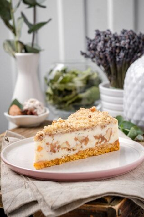 Чизкейк "Яблочный штрейзель" 1680гр/12порц