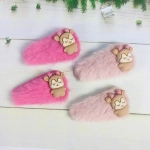 Зажимы для волос детские 2 шт «Boom- Оленёнок Гучи», микс 4 цвета, 5,5*2,5 см