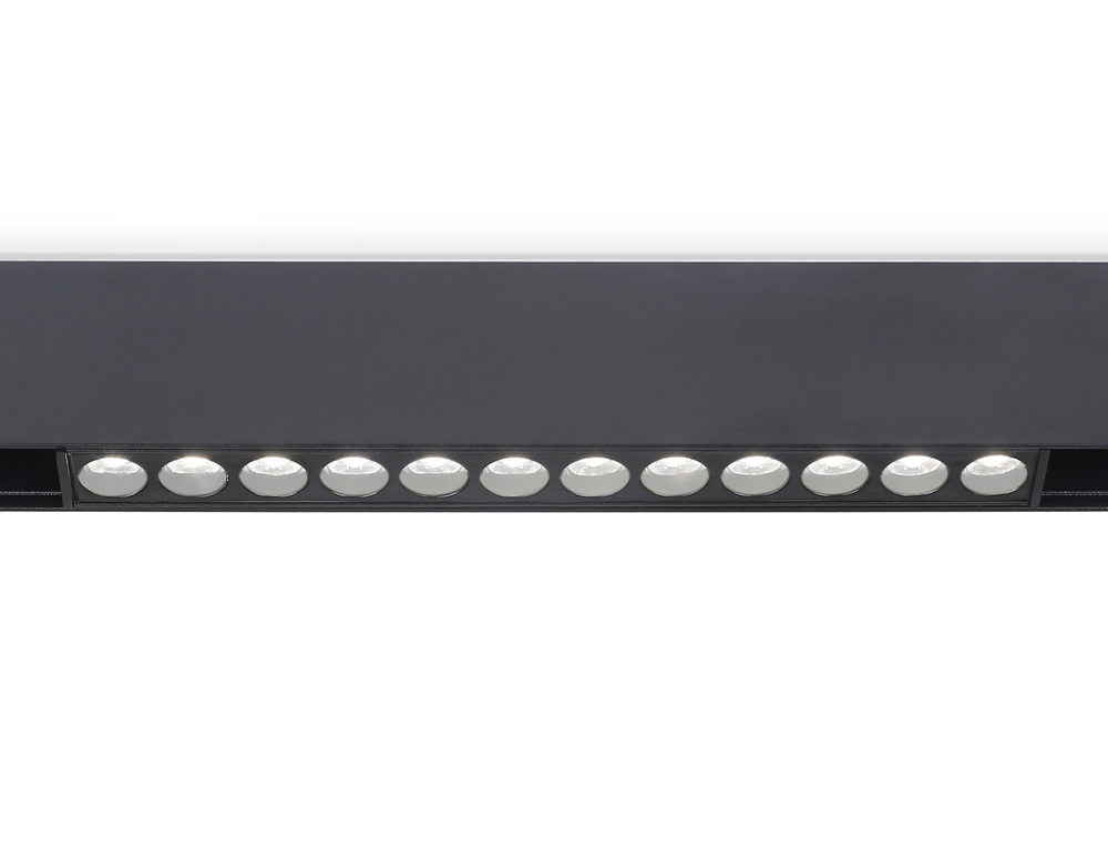 Светильник светодиодный для шинопровода Magnetic GL4024 BK черный IP20 12W 4200K 48V 24° 220*22*45