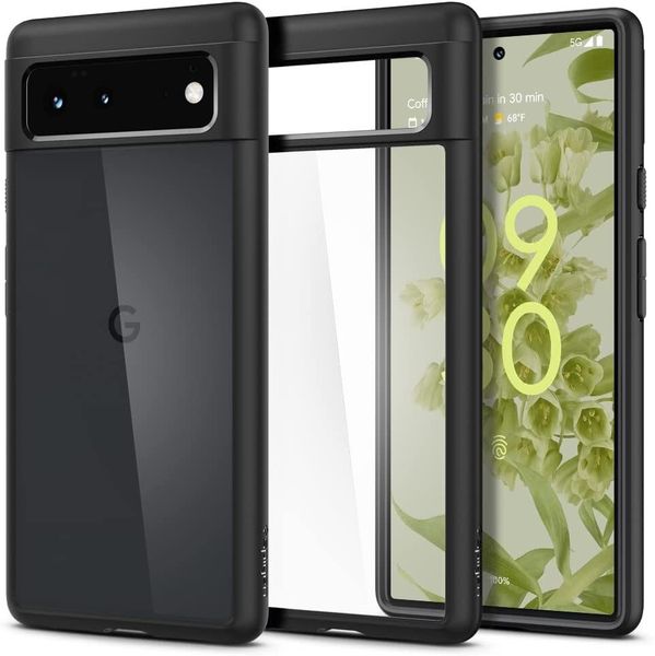 Чехол Spigen Ultra Hybrid для Google Pixel 6 (2021) - Matte Black