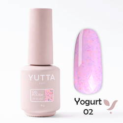 Yutta, гель-лак, Yogurt 02, 8g