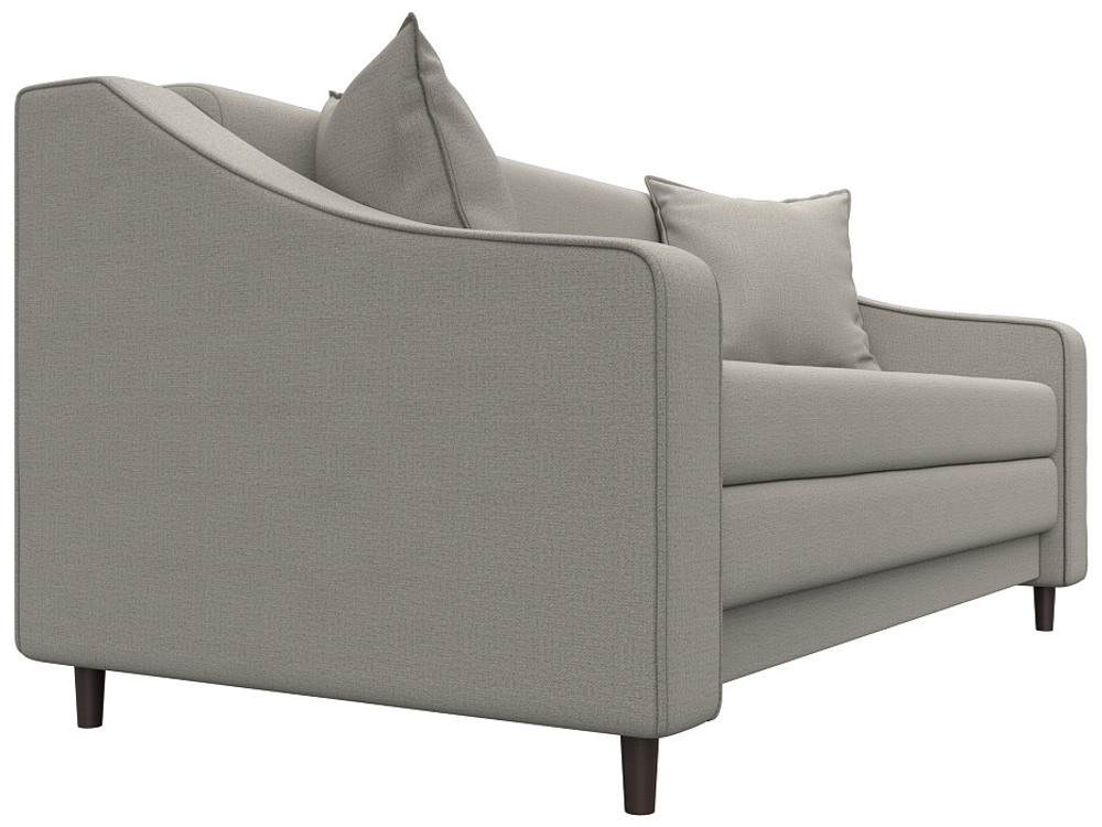 Диван прямой Лига-071, Амур 02 бежевый, Рогожка, 129650