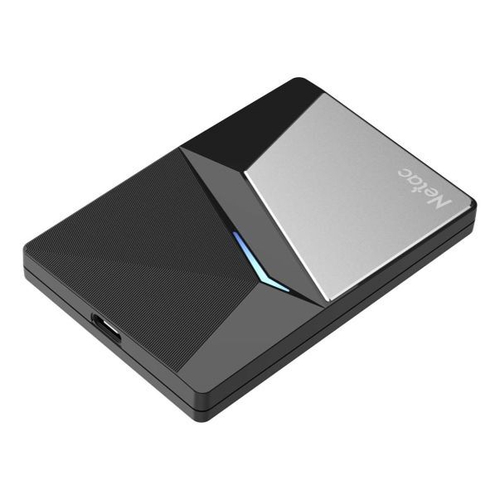 Внешний жесткий диск SSD 960Gb, Netac Z7S USB 3.2 Black/Silver (NT01Z7S-960G-32BK)