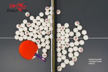 Мячи для н/т Double Fish PAR40+ 3*** (paris(6 шт/упак.) р-р.40+