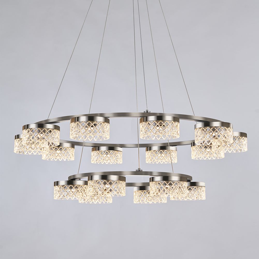 Люстра MD21020075-16B satin nickel