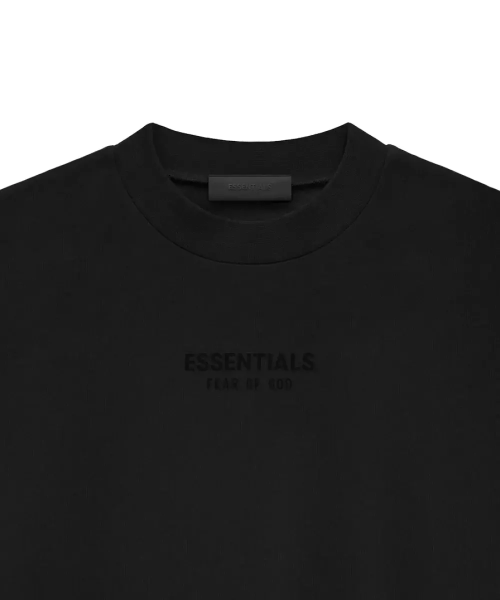 Fear of God Essentials Tee "Jet Black"