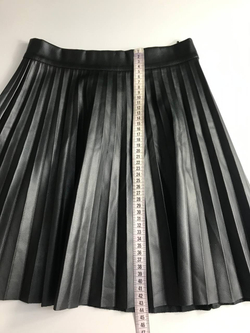 Юбка-плиссе Ostin под кожу, маркировка XS, визуально на 42 размер