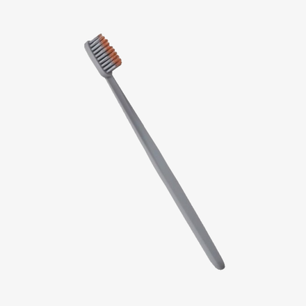 DENTIQUE Зубная щетка Вулканический серый пепел Volcanic Gray (максимальная жесткость)