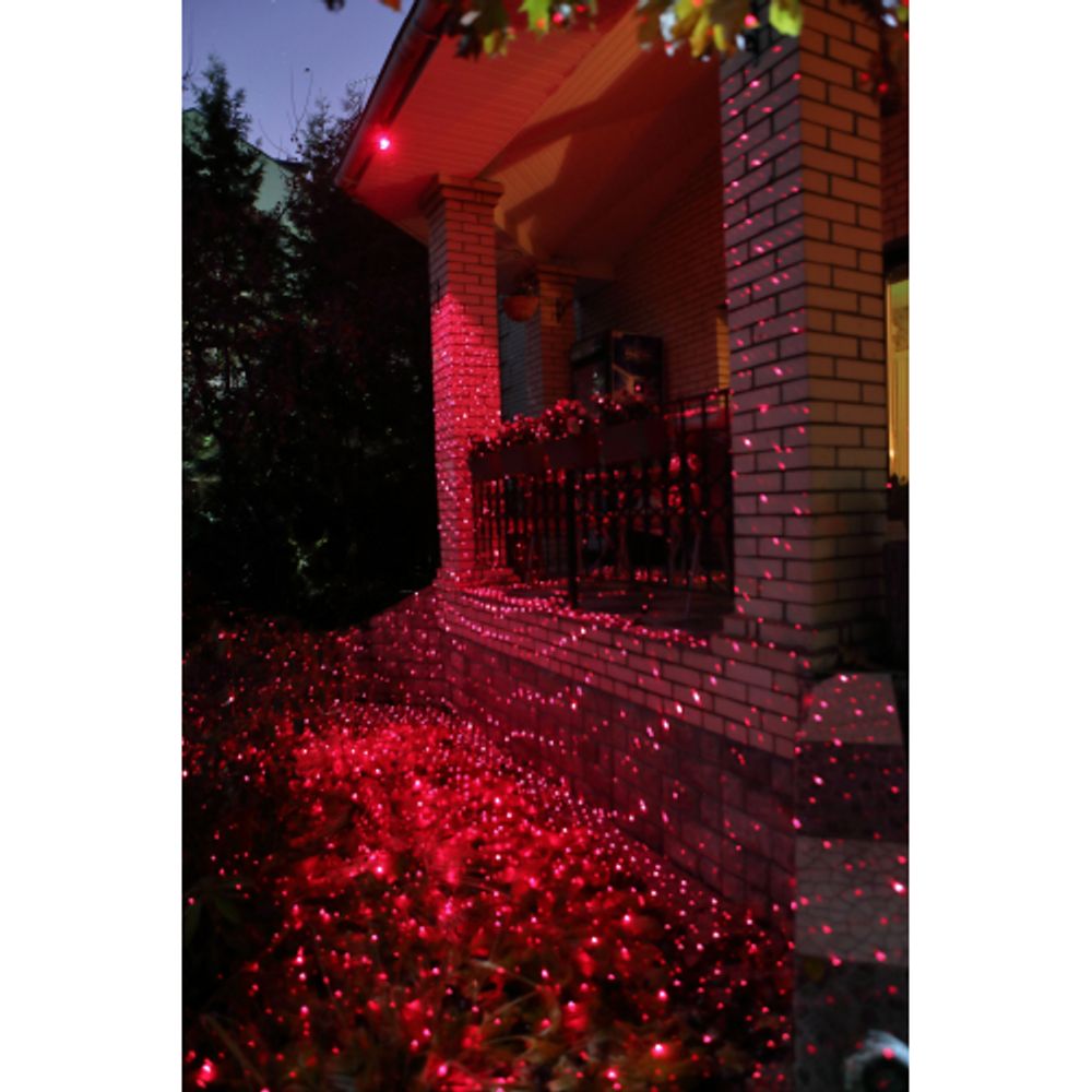 ERAFS024-06 ЭРА Подвесной светильник с лазерной проекцией красные точки,на солн. бат.,3LED,3 lm (24/