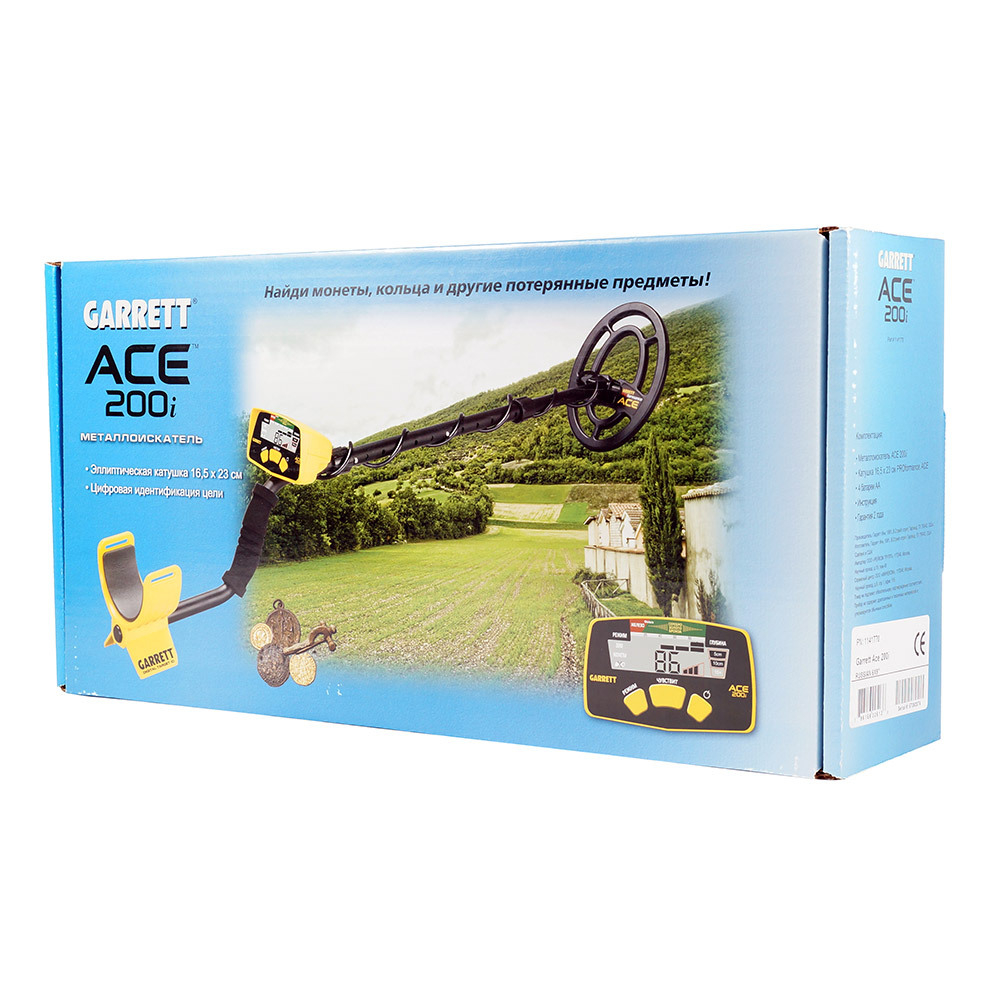 Металлоискатель Garrett Ace 200i RUS