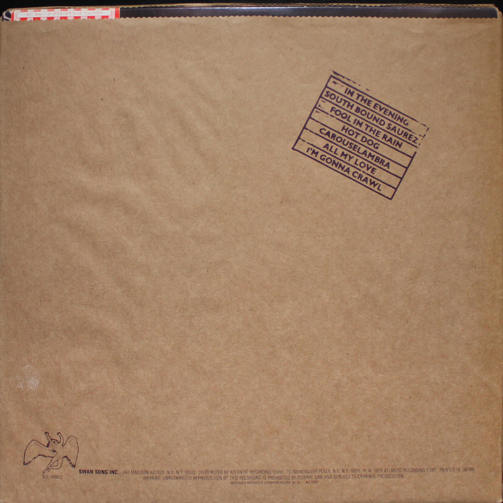 Led Zeppelin / In Through The Out Door (LP)