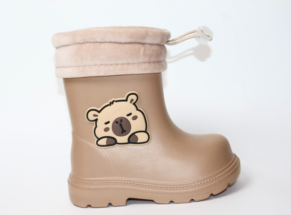 Резиновые сапоги детские демисезонные Пчёлка Доми арт. Y11-2