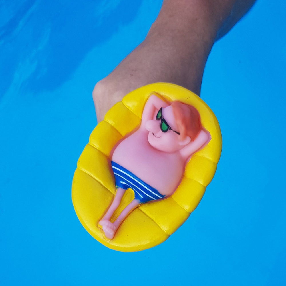 Термометр для бассейна, солидный мужчина, Line Party