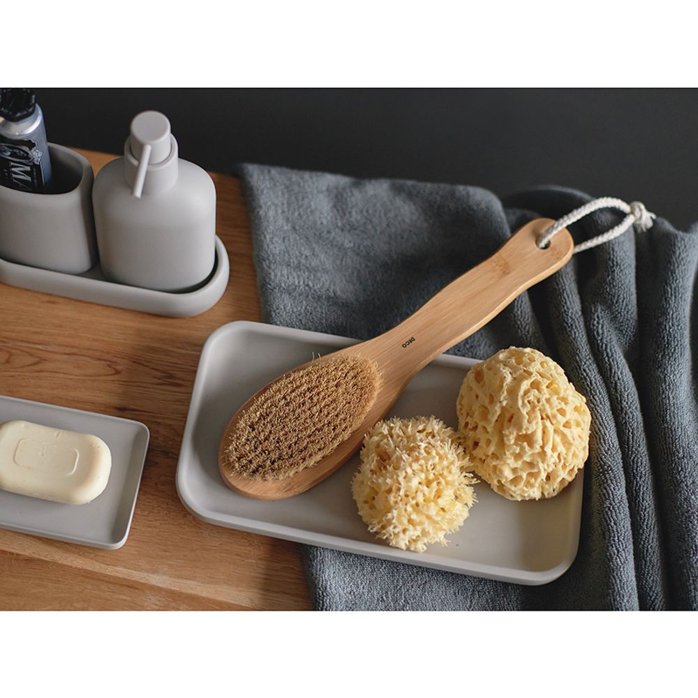 Подставка для ванных принадлежностей Slim, светло-серая, большая