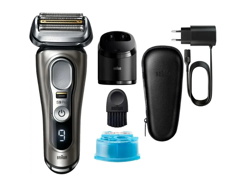 Бритва сетчатая Braun Series 9 pro 9485cc серебристый