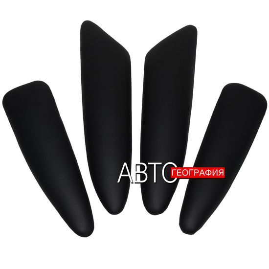 Мягкие накладки на ручки дверей Lada Vesta Cross (2017-2019) из экокожи