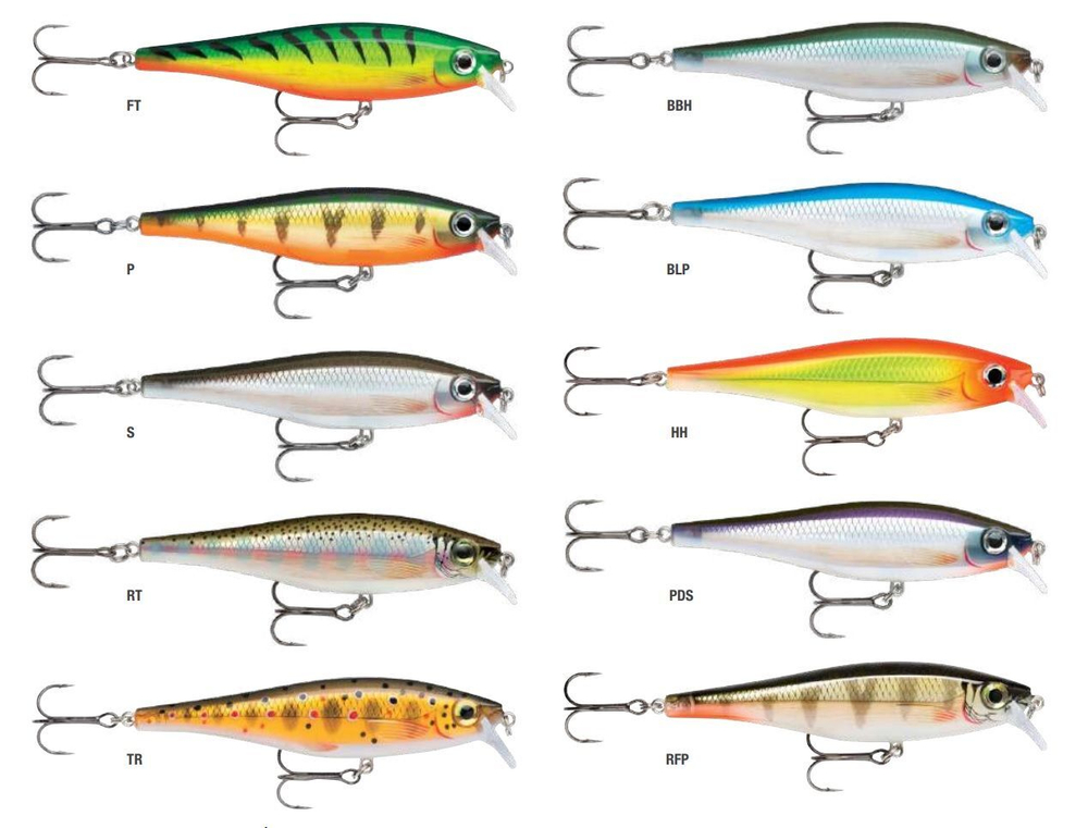 Воблер BX Minnow 07, 7 см, 7 г, цвет RT, плавающий