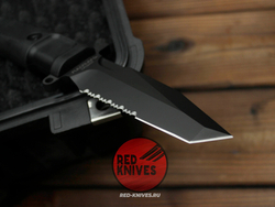 Нож Extrema Ratio Fulcrum C Black P/S А+++ V.2026 - черная рукоять, черный клинок