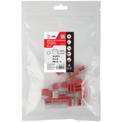 Клемма ЭРА NO-225-361 быстрозажимная 2273-206 компактная 6-проводная 0.2-2.5 мм2 упаковка 20 шт