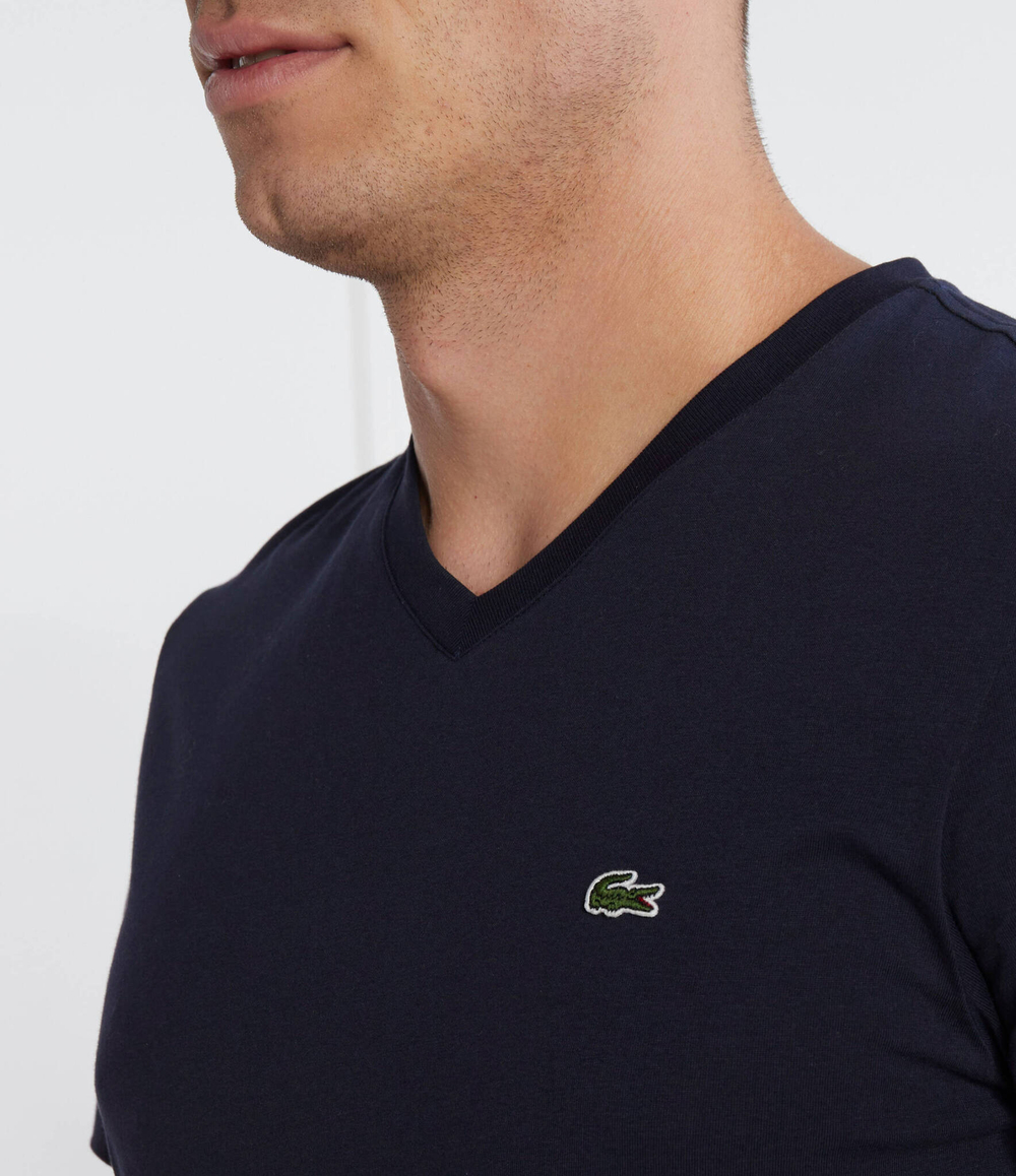 Футболка Lacoste - темно-синий(TH2036)