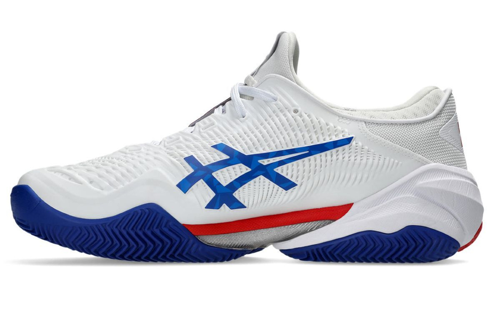 Мужские кроссовки теннисные Asics Court FF 3 Novak Clay - белый