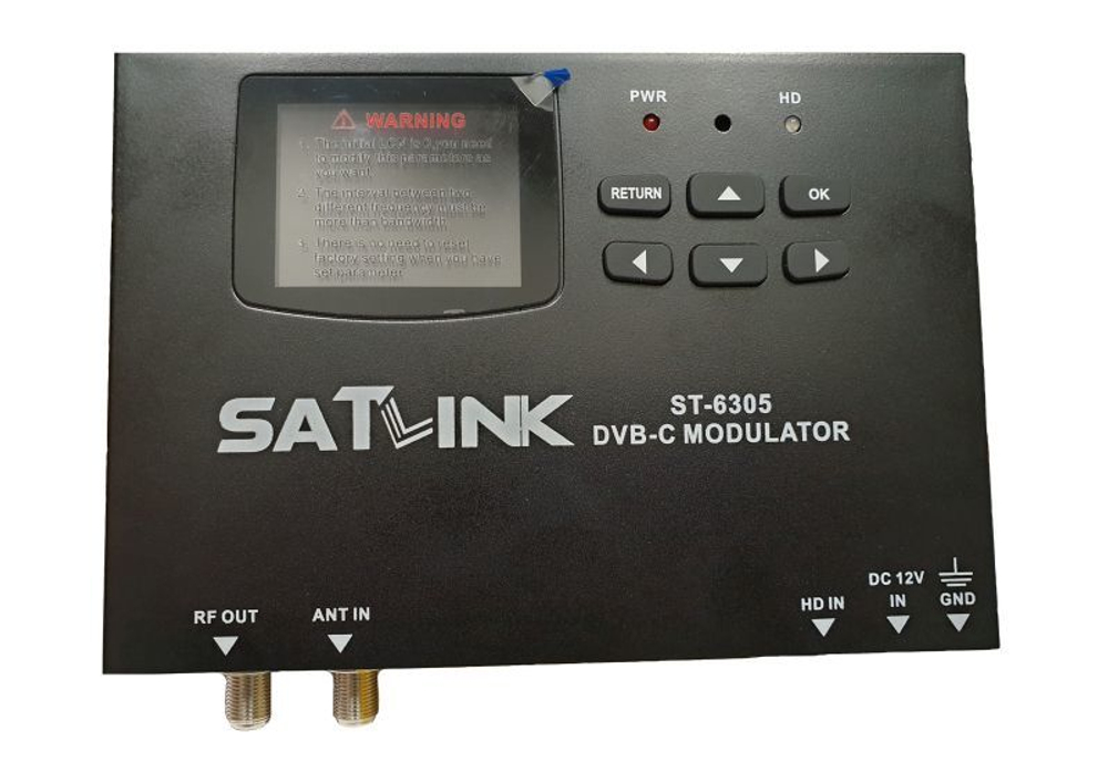 1-канальный HDMI в DVB-С Модулятор, SatLink ST6305