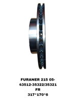 ТОРМОЗНЫЕ ДИСКИ 4RUNNER GRN210,GRN215 2004-2009 FR