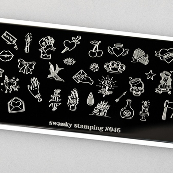 Пластина Swanky Stamping №46
