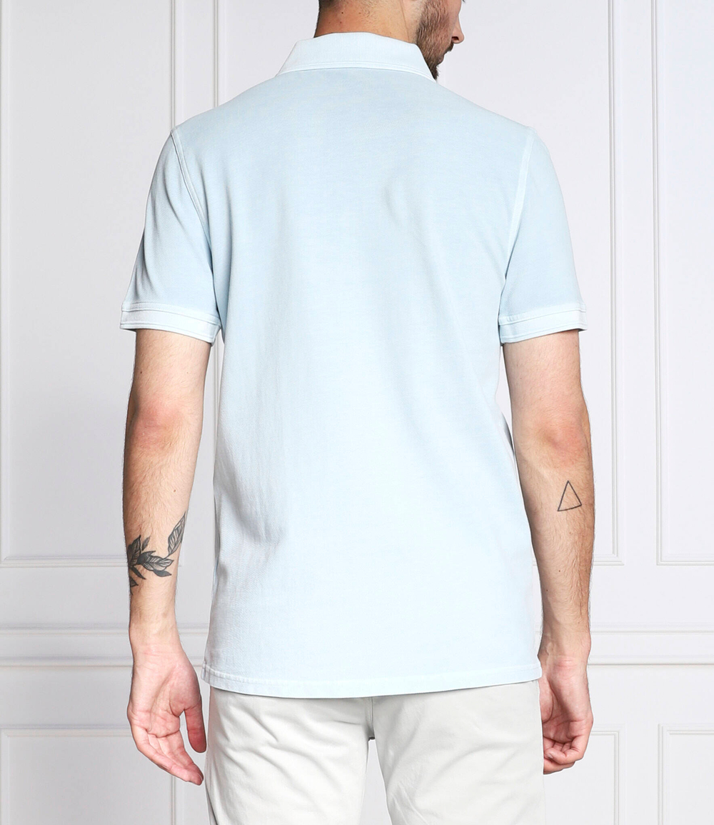 Поло Prime BOSS ORANGE - голубой(50468576)