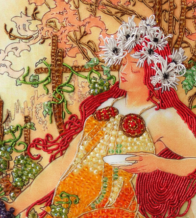 "Осень" Альфонса Мариа Мухи