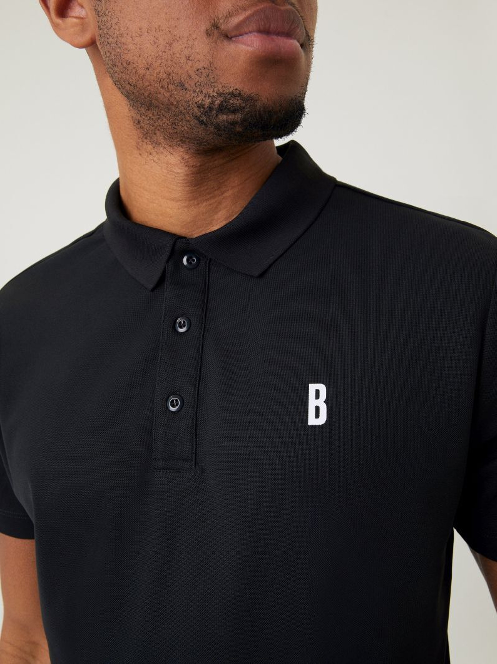 Мужское теннисное поло Björn Borg Ace Polo - черный