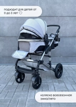 Коляска-трансформер Luxmom 558 2в1 Серый