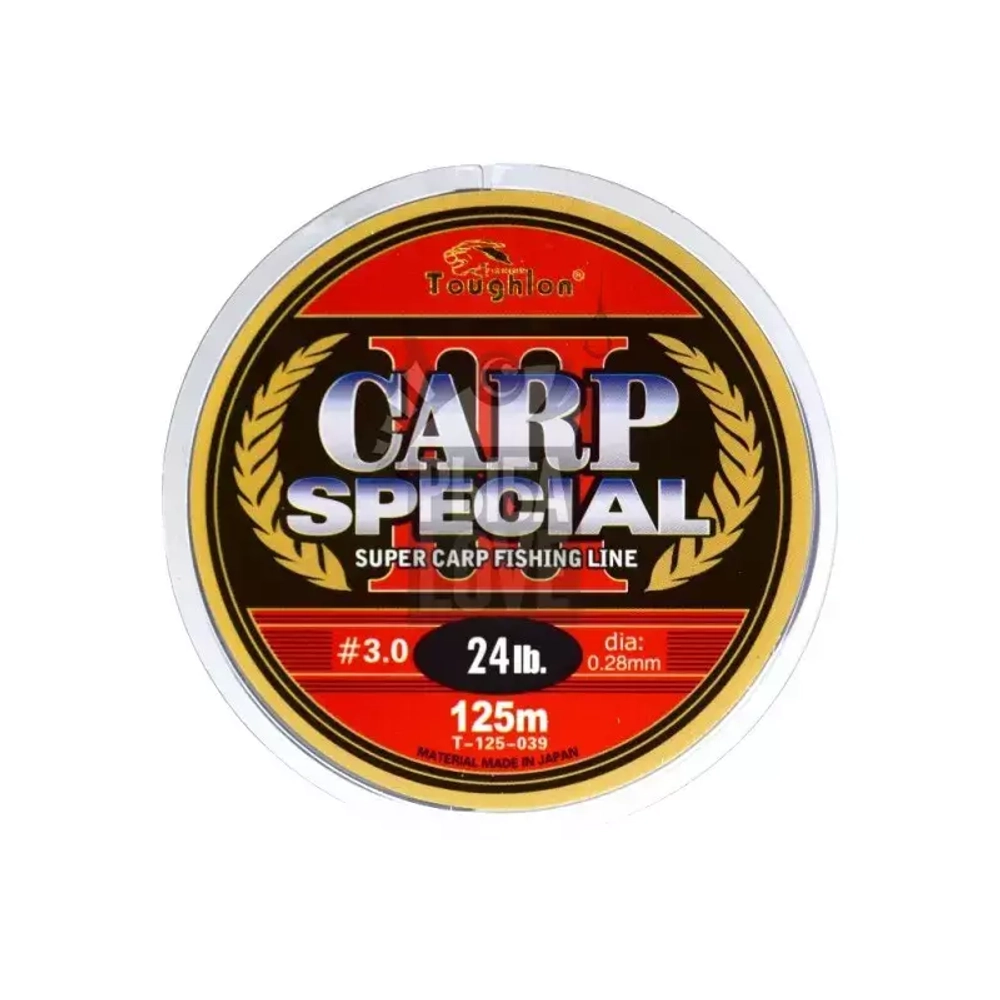 Леска леска Toughlon Carp Special 125м 0.25-0.35 карповая