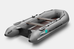 Надувная лодка GLADIATOR B330 тёмно-серый