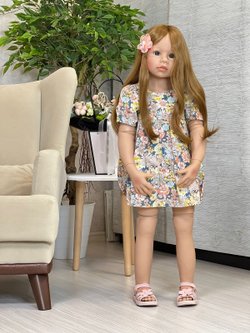 Кукла Реборн ростовая 98см (FA-258)