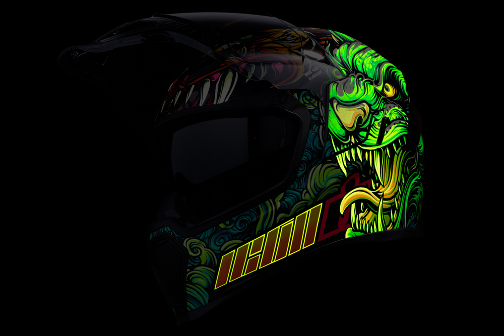 Airflite Cat Scratch Fever Helmet / Желто-зеленый