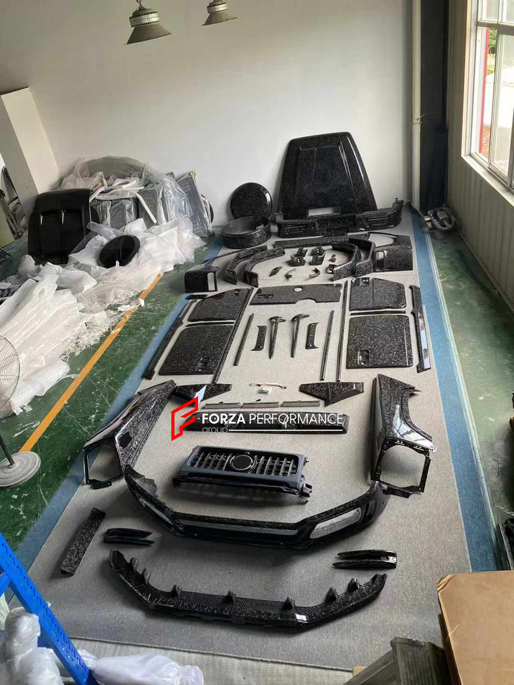 Широкий обвес для Mercedes-Benz G-Class G63 W463A/W464 2018+ Мерседес Гелик гелентваген