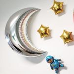 Шар (9"/23 см) Мини-звезда, золото