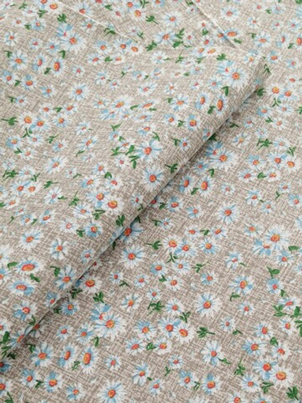 Ткань бязь плательная, рис. "Ромашки", ширина 150 см, арт. 622