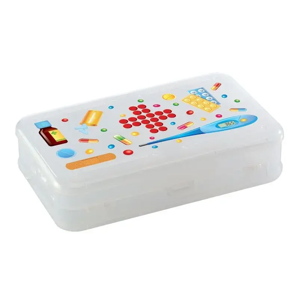 КОРОБКА УНИВЕРСАЛЬНАЯ С ДЕКОРОМ 225х53 мм 2л (бесцветный)