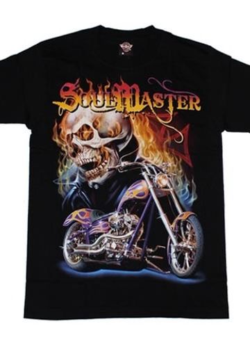 Футболка мото Череп Soul Master