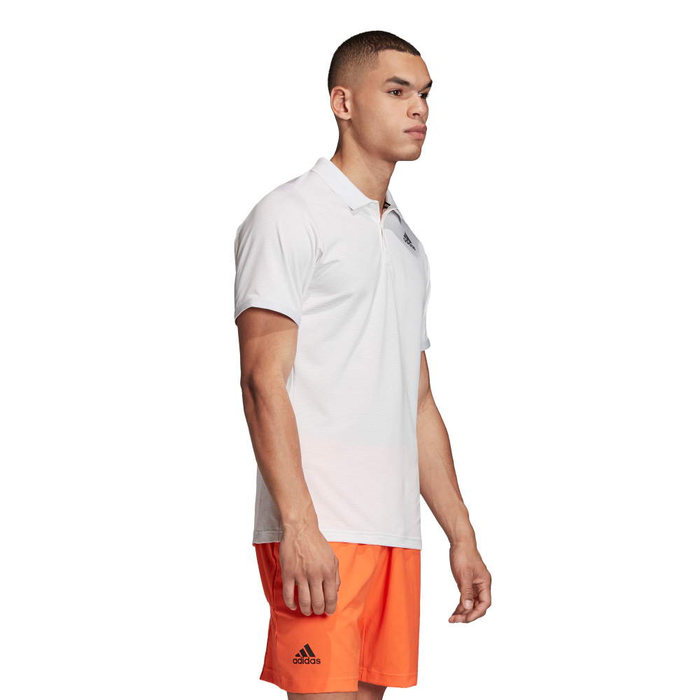 Мужское поло теннисное Adidas Freelift Primeblue Polo M - dash grey/black