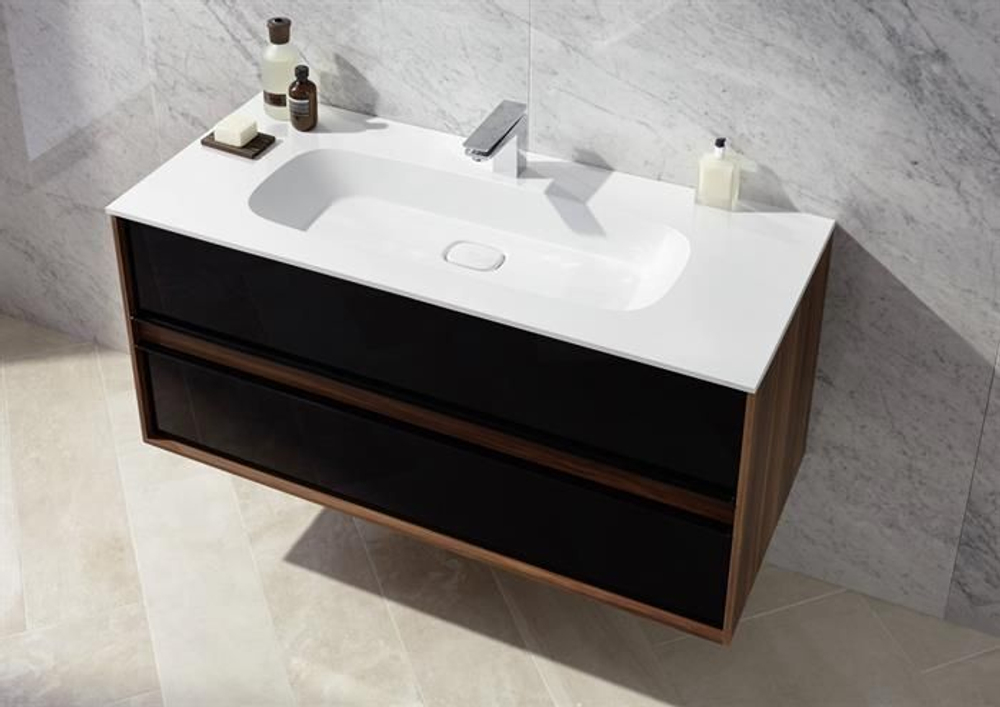 Тумба с раковиной VitrA Metropole 100, 2 ящика