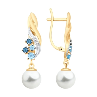 Серьги Au 585 (792091)